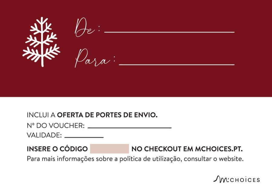 Voucher Presente M'Choices