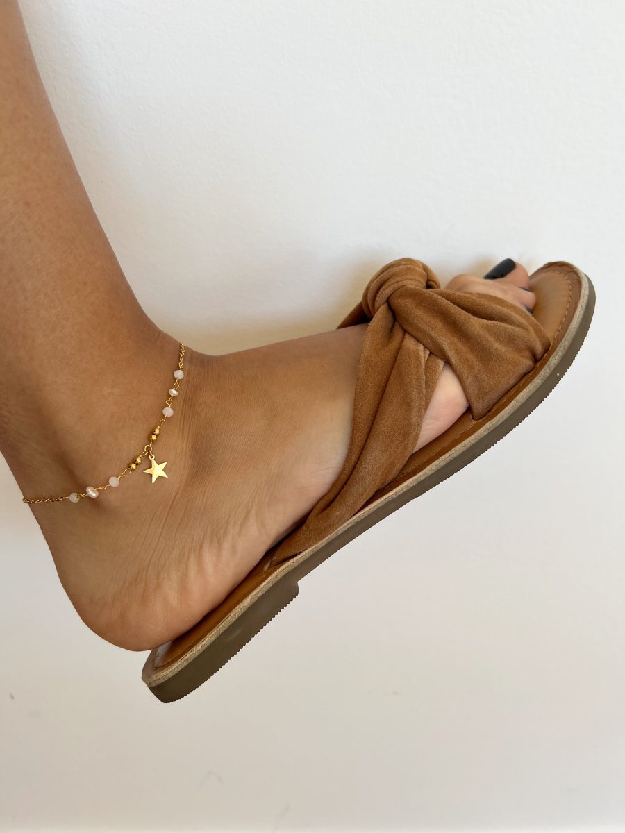 Pulseira com Búzios para o Pé