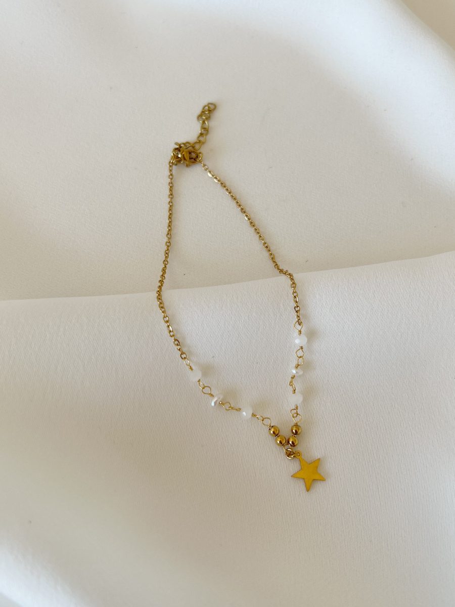 Pulseira com Búzios para o Pé