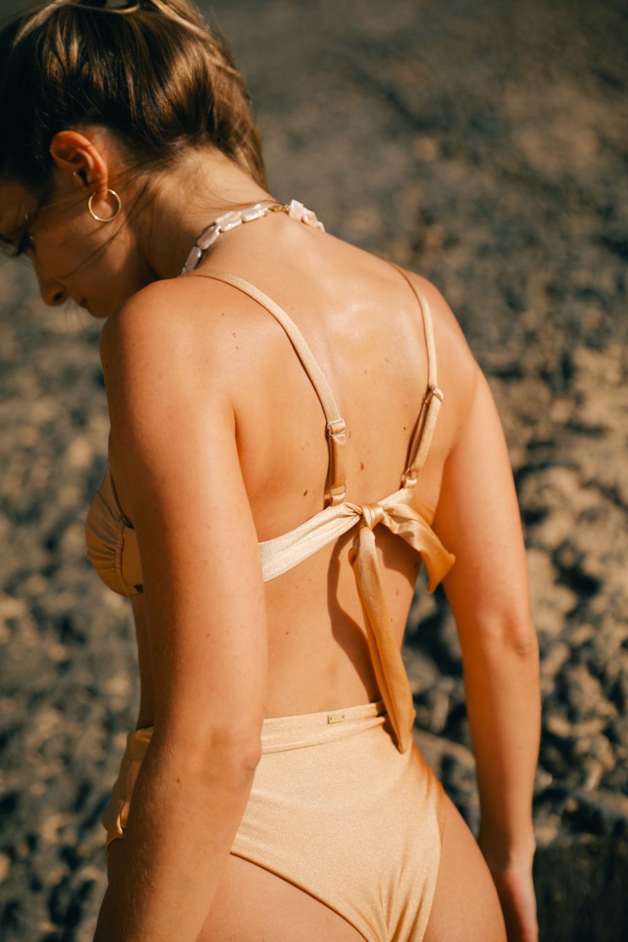 Biquini Creme Brilhante Concha